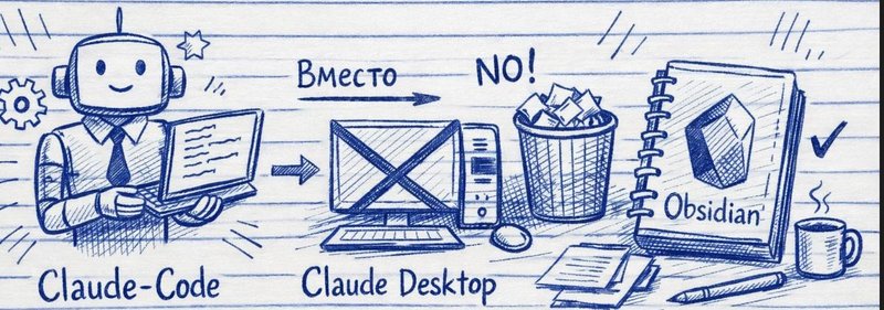 Перестал использовать Claude Desktop. 🚫