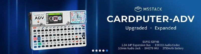 Хобби: M5Stack Cardputer ADV — карманный комп на ESP32-S3